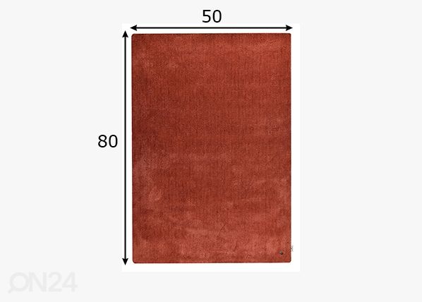 Vaip Tom Tailor Cozy, 50x80 cm rooste mõõdud