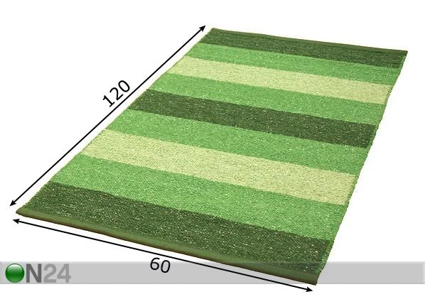 Vaip Trio 60x120 cm mõõdud