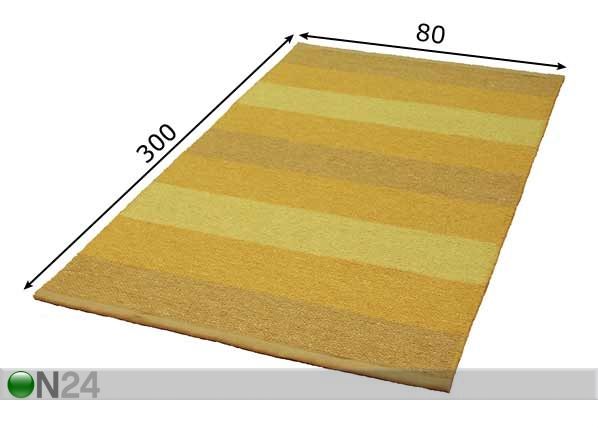 Vaip Trio 80x300 cm mõõdud