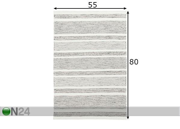 Vaip Trondheim 55x80 cm mõõdud