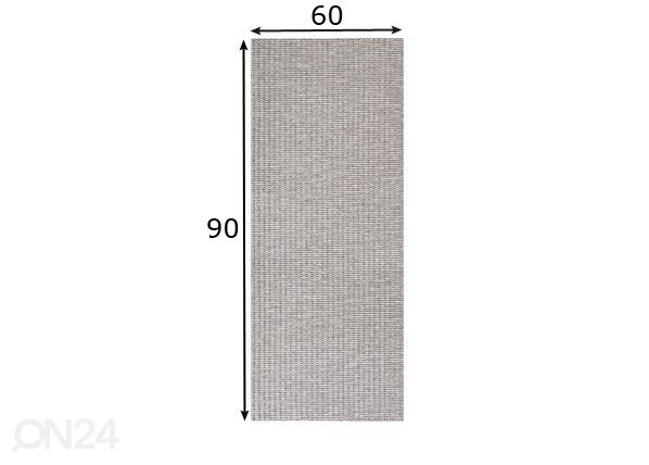 Vaip Urbis V9 60x90 cm mõõdud