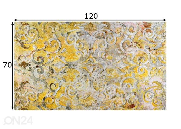 Vaip Valencia Love 70x120 cm mõõdud