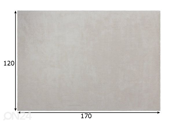 Vaip Velluto 120x170 cm mõõdud