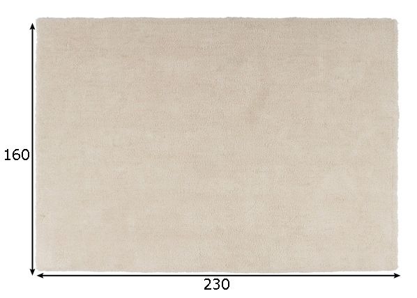 Vaip Velvet 160x230 cm mõõdud