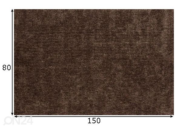 Vaip Velvet 80x150 cm mõõdud