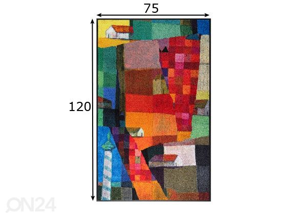 Vaip Venetien 75x120 cm mõõdud