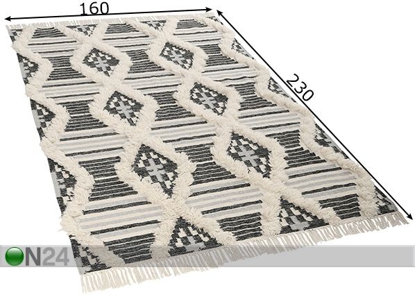 Vaip Vintage Cozy Kelim 160x230cm mõõdud