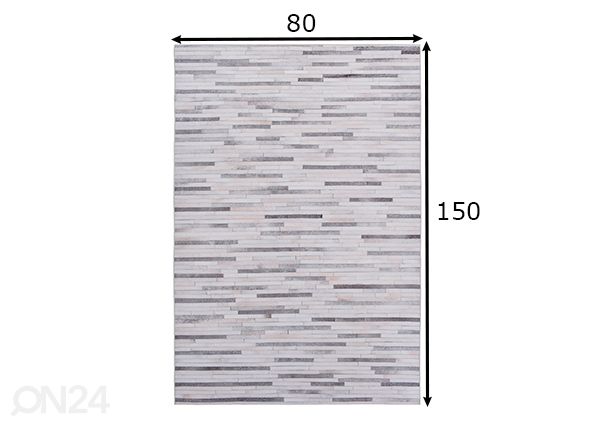 Vaip Xeno 80x150 cm mõõdud