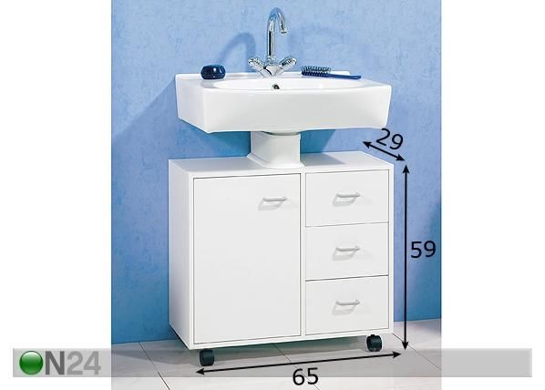 Valamualune kapp Standard mõõdud