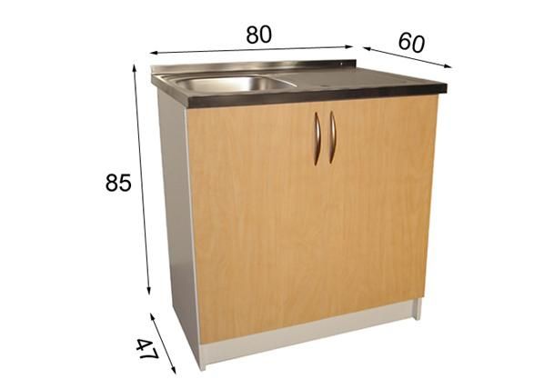 Valamukapp 80 cm mõõdud
