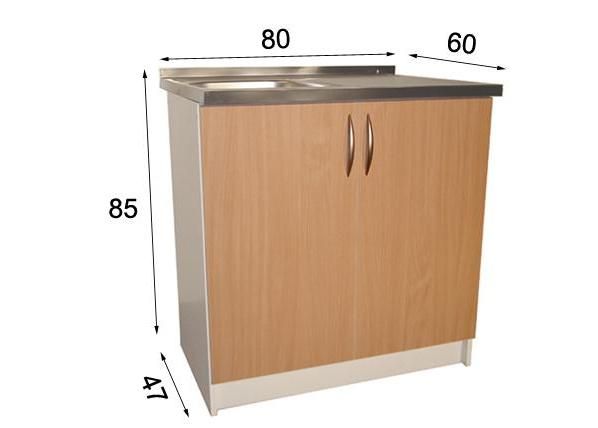 Valamukapp 80 cm mõõdud