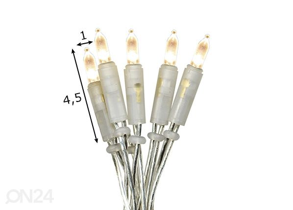 Valguskett P-LED mõõdud