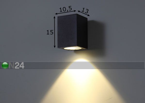 Välisvalgusti seinale IP65 mõõdud