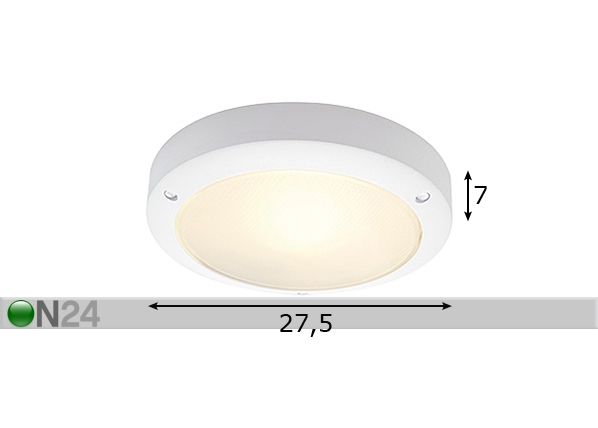 Välivalgusti Bulan ceiling mõõdud