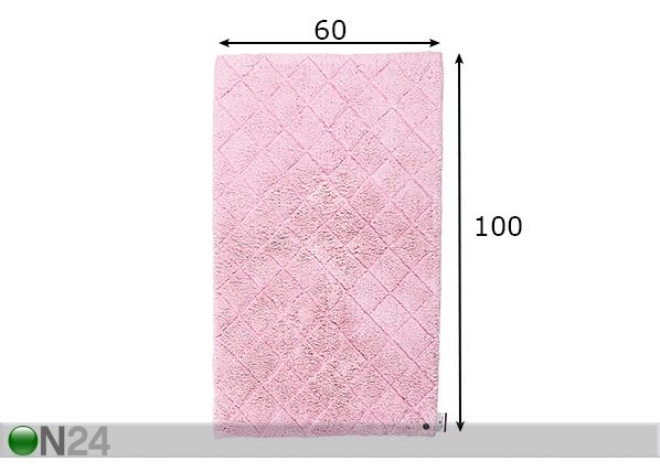 Vannitoavaip Cotton Pattern 60x100 cm mõõdud