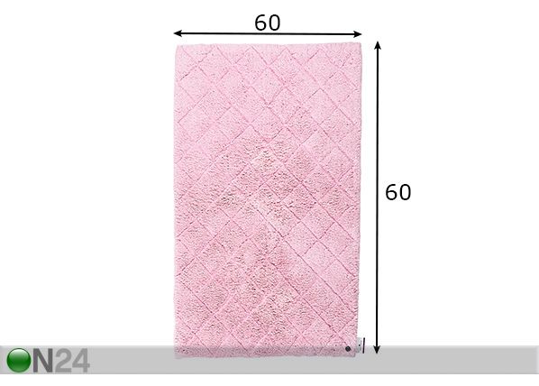Vannitoavaip Cotton Pattern 60x60 cm mõõdud