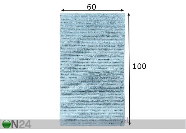 Vannitoavaip Cotton Stripe 60x100 cm mõõdud