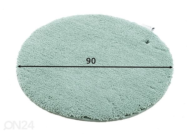 Vannitoavaip Tom Tailor Cozy Bath Uni Ø90 cm, mündirohelinene mõõdud