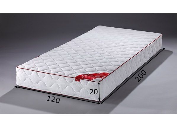 Vedrumadrats RED Orthopedic Sensity™ 1,9 120x200 cm mõõdud