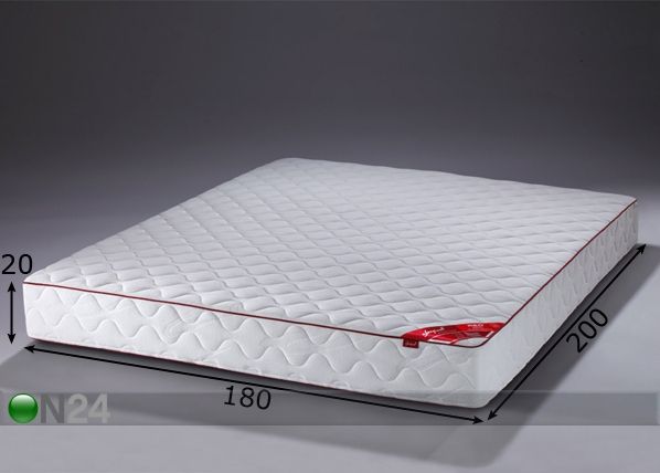 Vedrumadrats RED Orthopedic Sensity™ 1,9 180x200 cm mõõdud