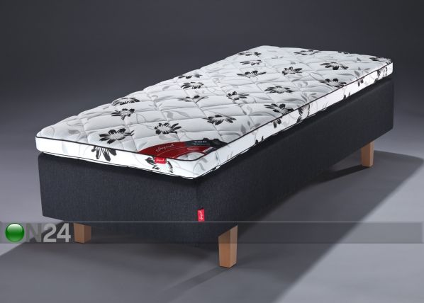 Vedruvoodi Black Multipocket Mööbliriidega + Top Memory 80x200 cm