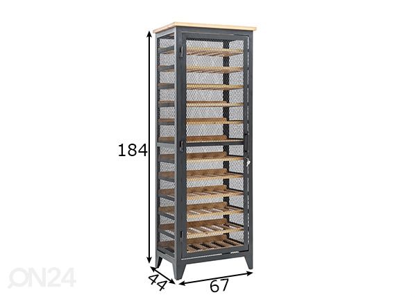 Veinikapp Bodega mõõdud