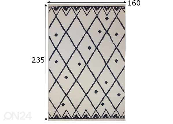 Village’s vaip Aalto 160x235 cm mõõdud