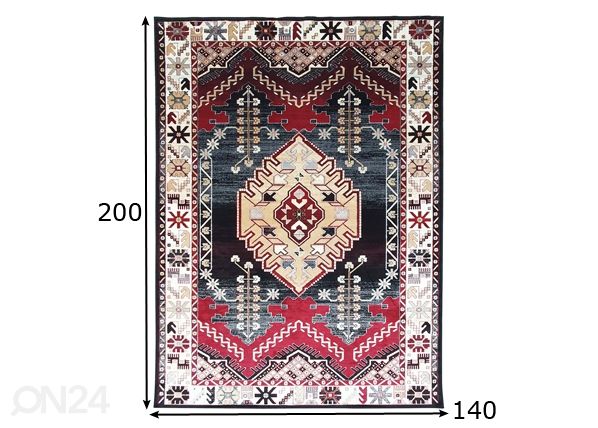 Village’s vaip Antika 140x200 cm mõõdud