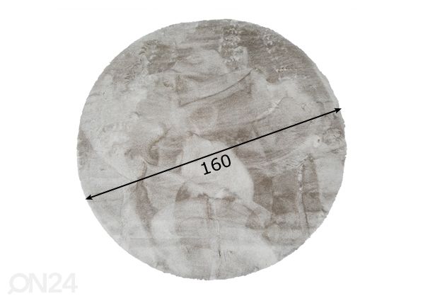 Village’s vaip Jasmine Ø 160 cm mõõdud