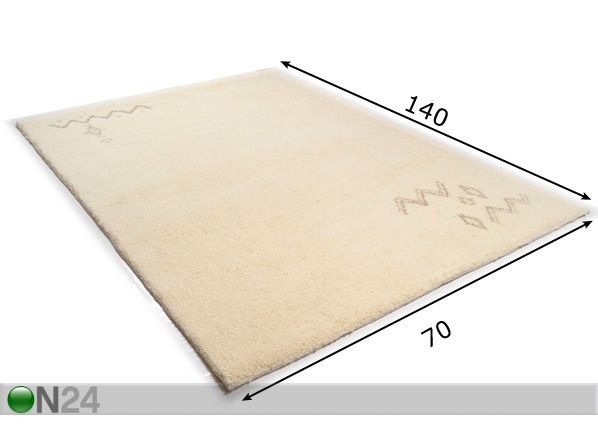 Villane vaip Tanger 70x140 cm mõõdud
