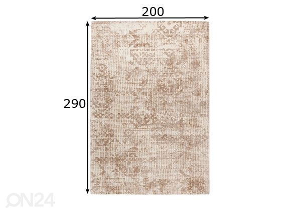 Viskoosvaip 200x290 cm mõõdud