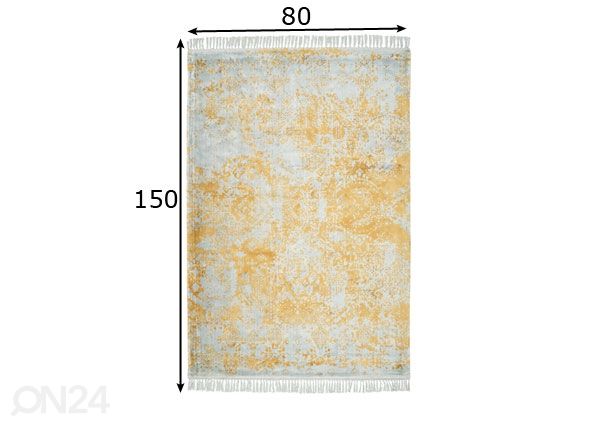 Viskoosvaip 80x150 cm mõõdud
