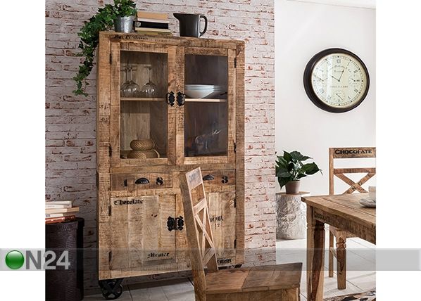 Vitriinkapp Rustic