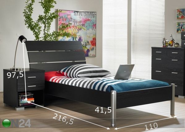 Voodi Camizion 103x192 cm mõõdud