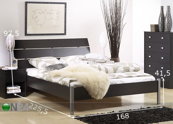Voodi Camizion 160x200 cm mõõdud