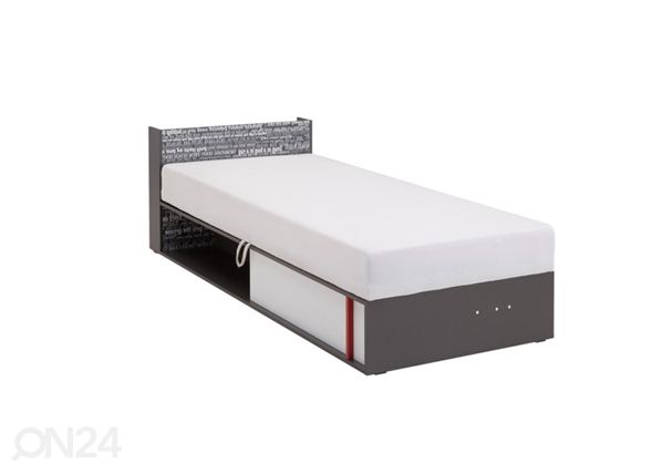 Voodi + madrats 90x200 cm