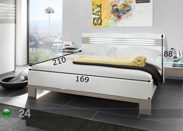 Voodi Sleep 8 160x200 cm mõõdud