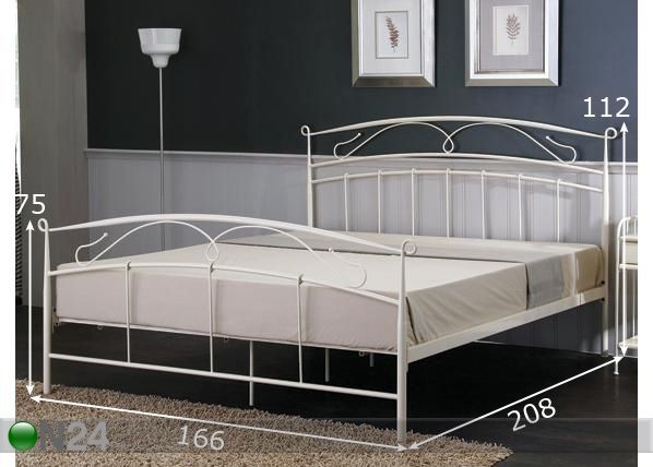 Voodi Tiffany, 160 cm mõõdud