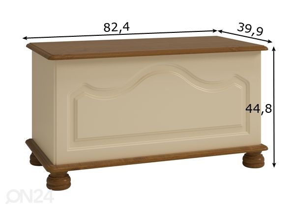 Voodikirst Richmond 380 mõõdud