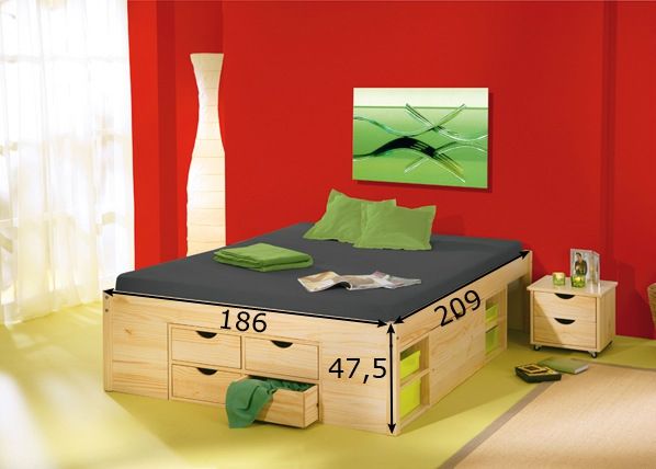 Voodikomplekt Claas 180x200 cm mõõdud