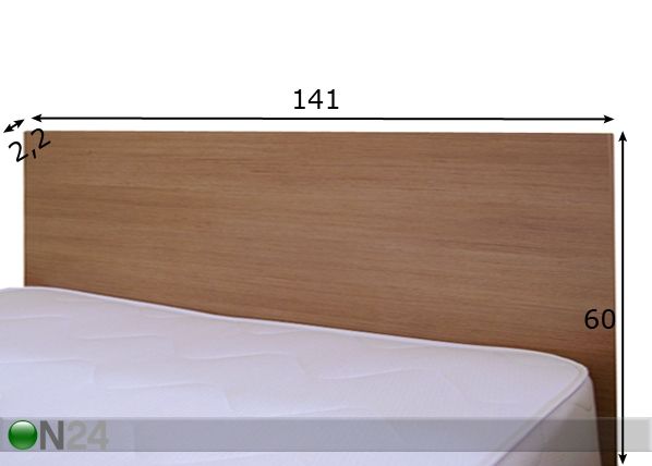 Voodipeats 140 cm voodile mõõdud