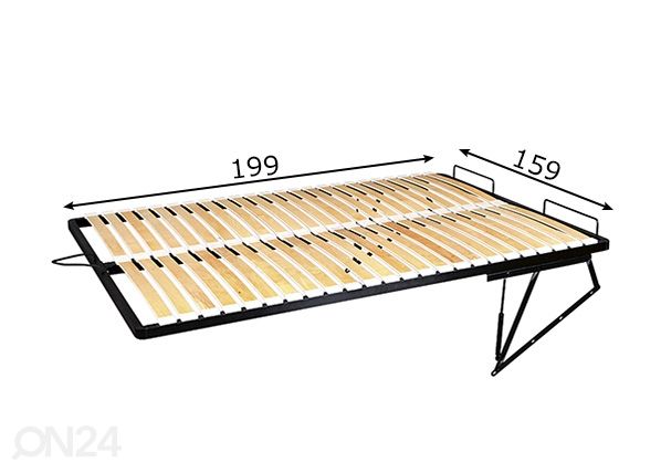 Voodipõhi 160x200 cm mõõdud