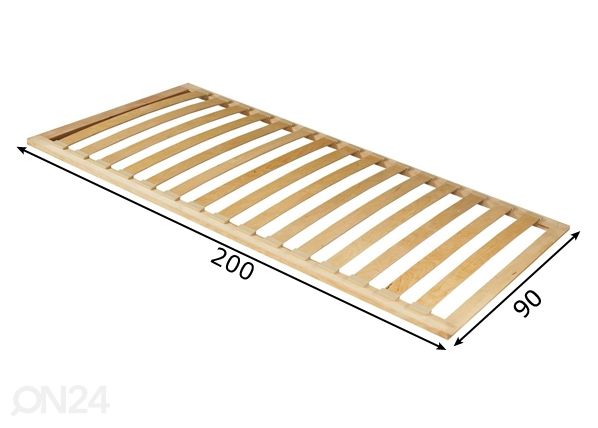 Voodipõhi 90x200 cm mõõdud