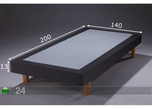 Voodiraam Mööblikangaga 140x200 cm mõõdud