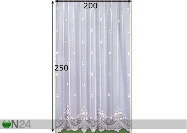 Vuaalkardin Maagia 200x250cm mõõdud