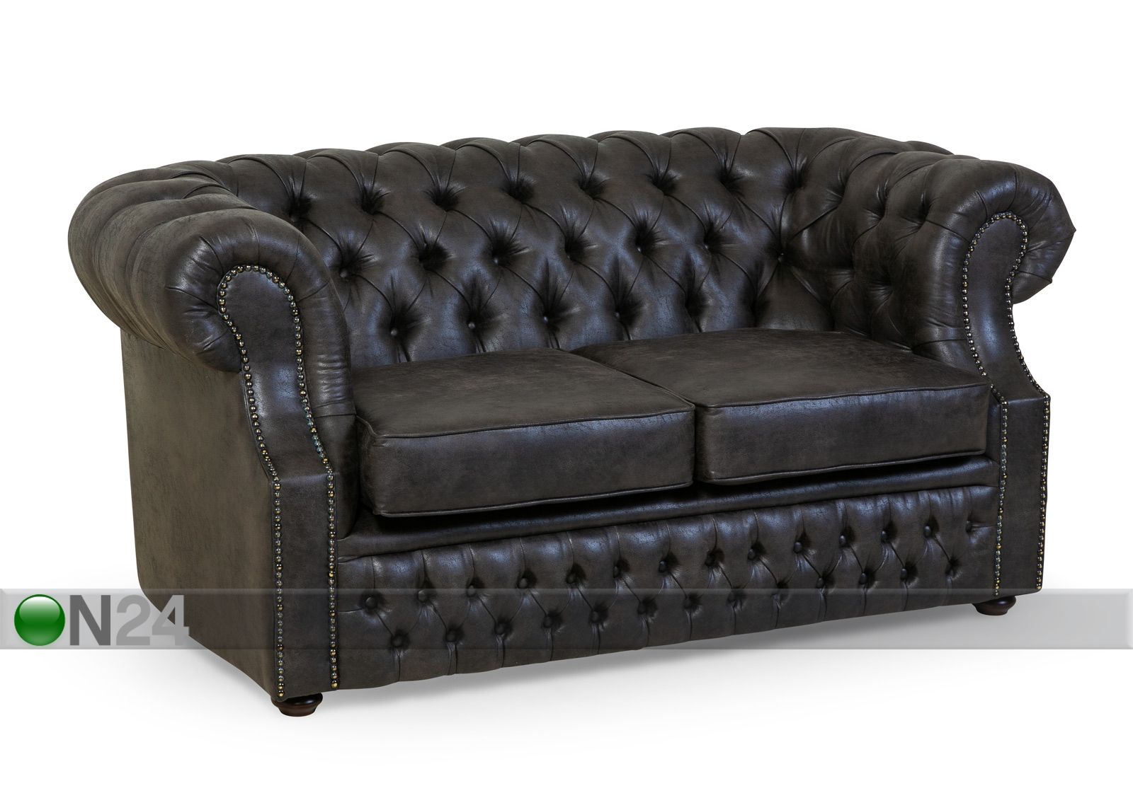 2-kohaline diivan Chesterfield suurendatud