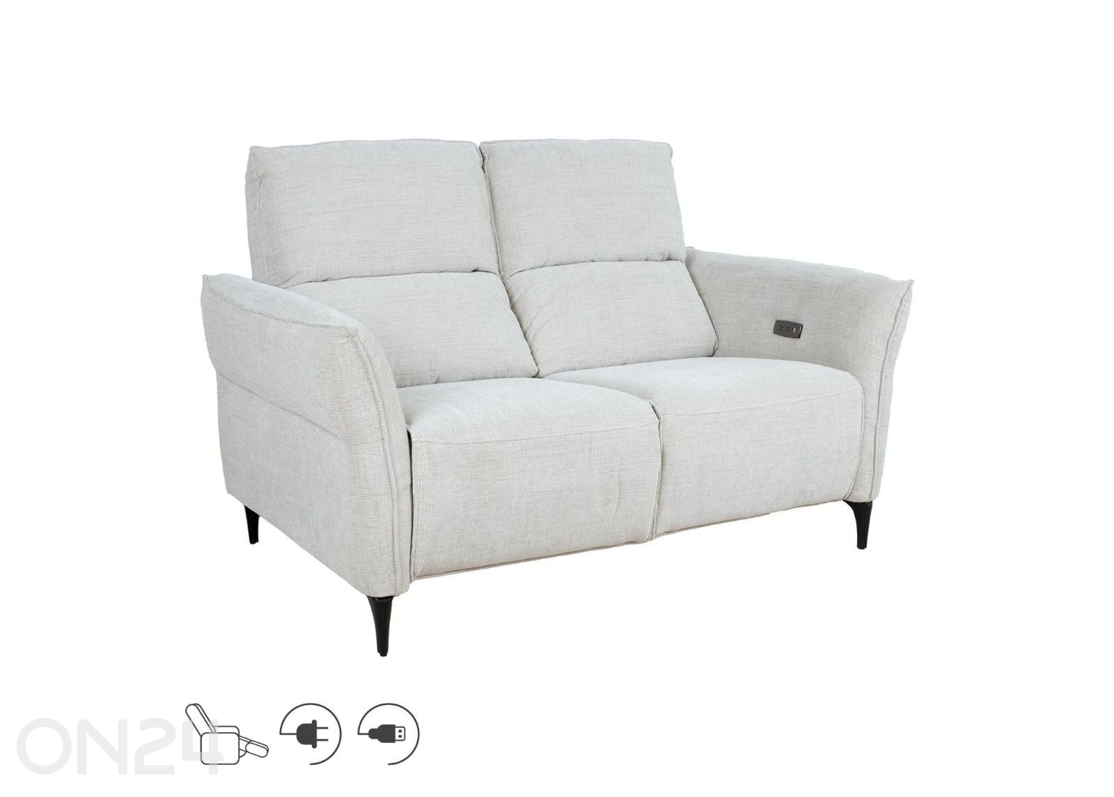 2-kohaline diivan Miami Recliner (elektriline) suurendatud