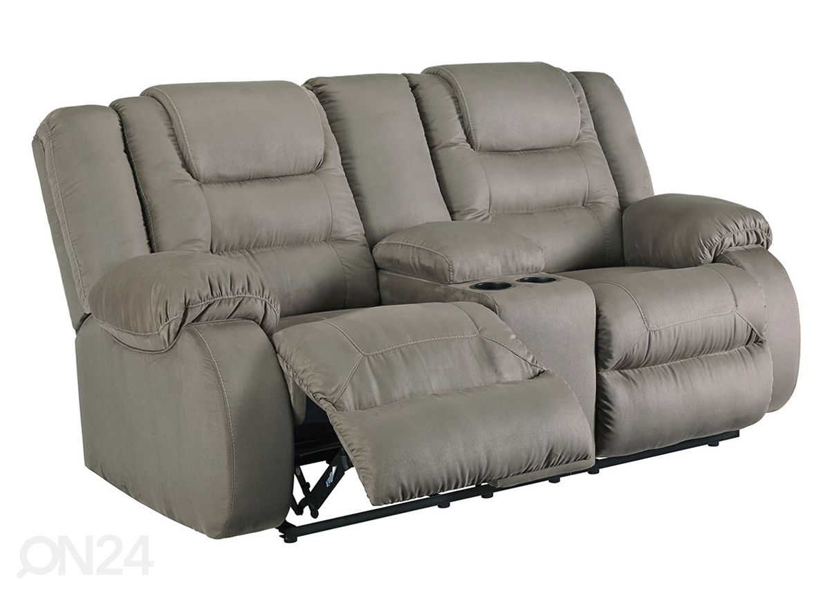 2-kohaline diivan recliner suurendatud