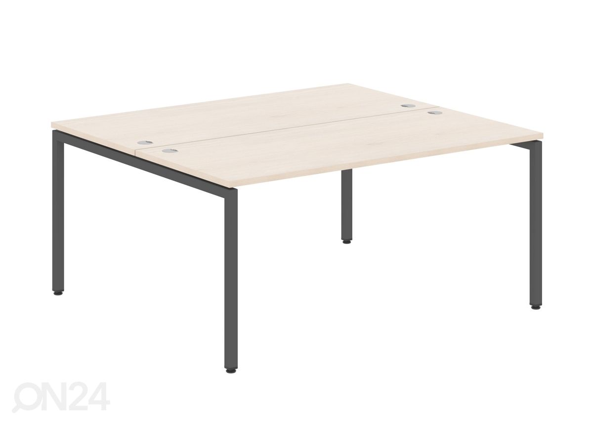 2-kohaline kontorilaud Xten-S 160 cm suurendatud