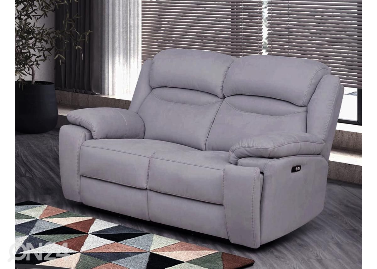 2-kohaline recliner diivan (elektriline) suurendatud
